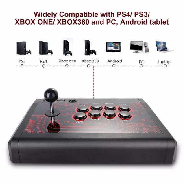 ゲームコントローラー アーケード 格ゲー Usb Pc Xbox Ps ボタン スティック Eスポーツの通販はau Pay マーケット 吉田里山研究所 Au Pay マーケット店