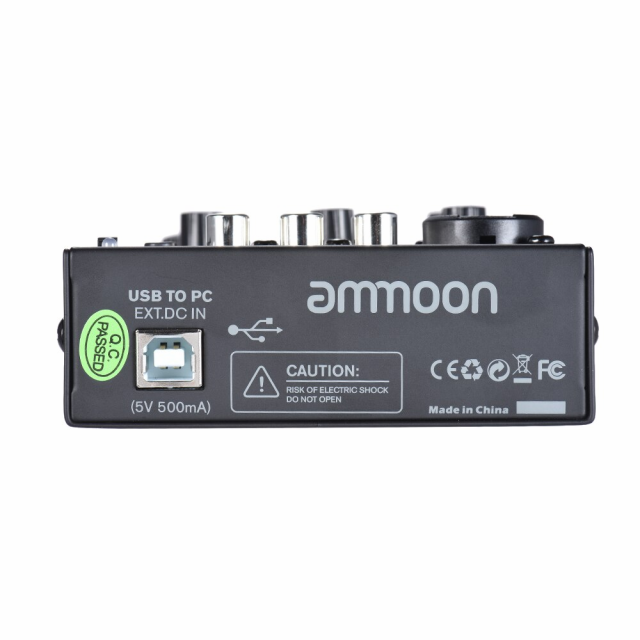 ミキサー Ammoon Age03 Usbオーディオインターフェイス ミニ マイク 5チャネル 内蔵エコーエフェクト Djの通販はau Pay マーケット 吉田里山研究所 Au Pay マーケット店