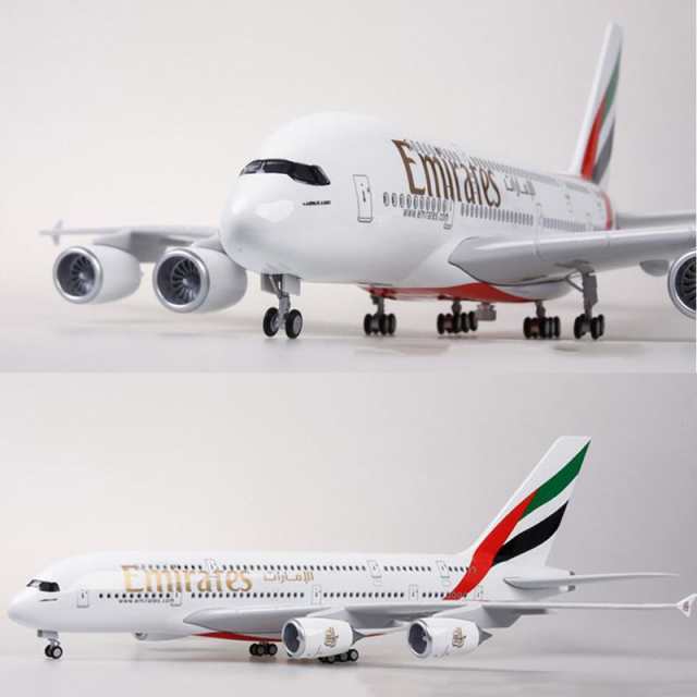 航空機モデル 飛行機 エアバス A380 エミレーツ航空 1 160 45 5cm ライト ホイール ダイキャスト プラスチック 樹脂 おもちゃの通販はau Pay マーケット 吉田里山研究所 Au Pay マーケット店