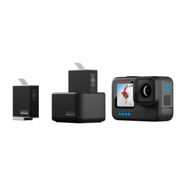 GoPro 純正アクセサリー【デュアルバッテリーチャージャー + ...