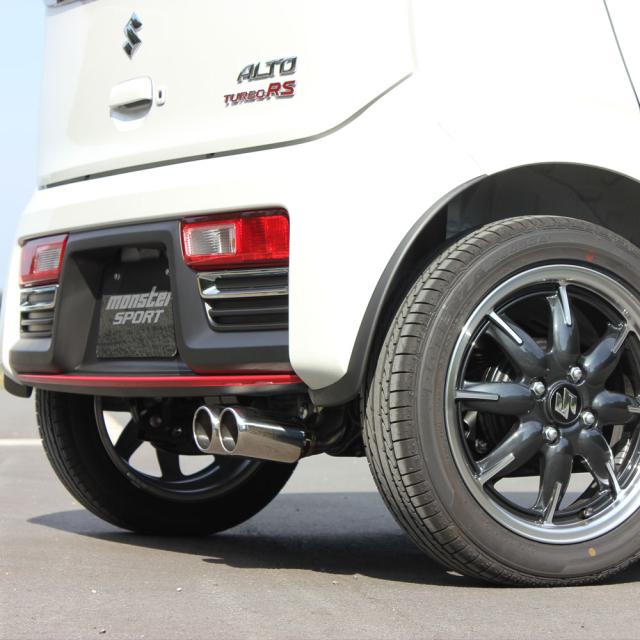 アルトワークス(HA36S)4WD用 TYPE Sp-XXマフラー ]ターボ車・4WD車
