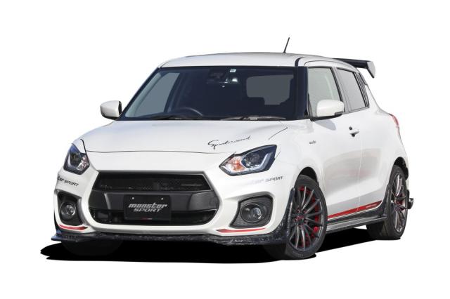 MONSTER SPORT LXtuneサスペンションセット スイフトスポーツ[ZC33S]用 純正形状 リヤ減衰力32段調整式 スプリング ダンパー サスキット***ヤマト運輸2個口発送***_5
