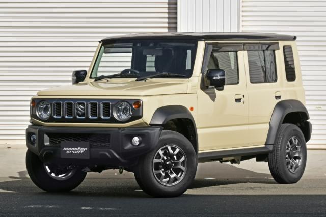 MONSTER SPORT [ウィンドウエアロバイザー] ジムニーノマド [JC74W