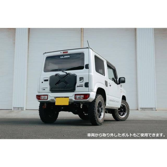 [スペアタイヤレスカバー AES(シボ柄)] ジムニー[JB64W] モンスタースポーツ_1