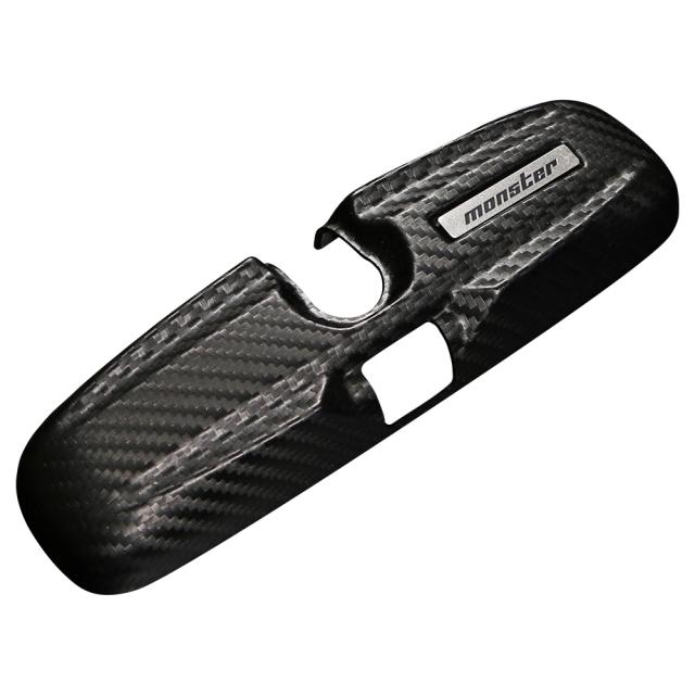 MONSTER SPORT [ルームミラーカウル] トヨタ GR86[ZN8] / ランサーエボリューション[CT9A/CZ4A]他 (Murakami 7225に適合) 内装 インテリア アクセサリ カバー *小型宅配便