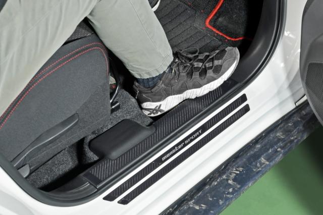 MONSTER SPORT サイドシルプロテクター スイフトスポーツ[ZC33S] 6枚組 キズ防止 内装保護 日本製 ブラック_3