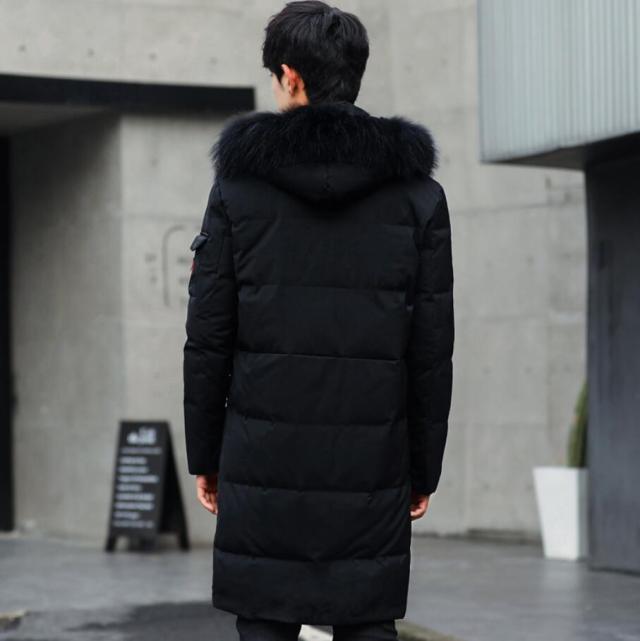 ダウンコート ビジネスジャケット メンズ ダウンジャケット フード付き 通学 暖かい アウター フェイクファー付き 保温 防寒 ロングコーの通販はau Pay マーケット 日尾商店