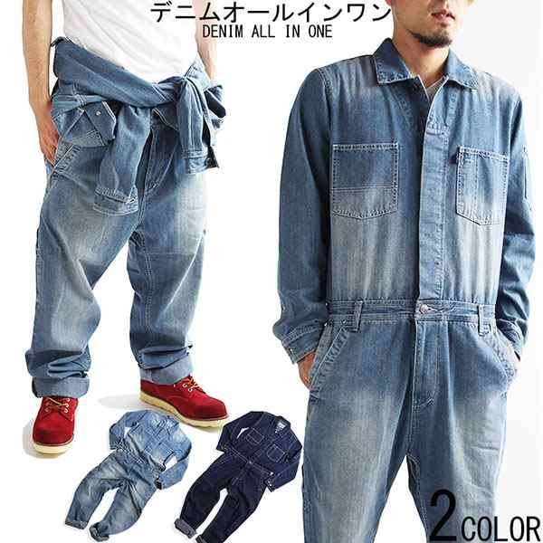 VINTAGE / ヴィンテージ | 推定1950s～1960s unknown Denim Overall