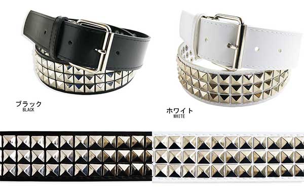 奥*樹様 スタッズベルト　鋲ベルト　PUNK Amazon | [ZNEL] レディース メンズ パンク ロック ゴシック