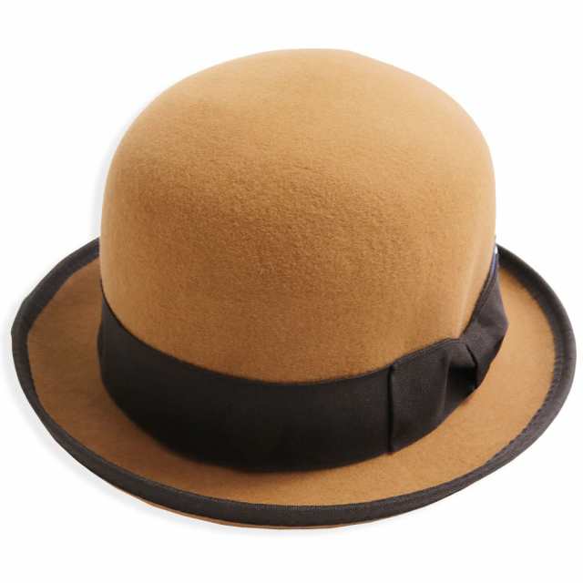 ウール ボーラーハット メンズ レディース ハット 山高帽 チャップリン 帽子 HAT 56cm 57cm 58cm 59cm 60cm