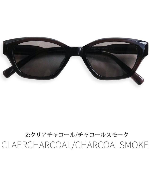 サングラス メンズ レディース スクエア ウェリントン 伊達メガネ 四角