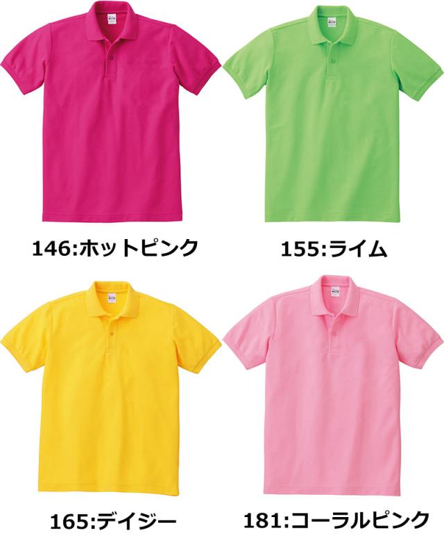 5.8oz スタンダード カジュアル ポロシャツ 半袖ポロシャツ