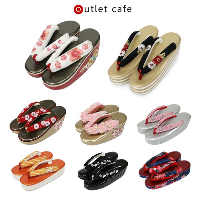 訳あり 振袖用 草履 柄いろいろ おまかせ ヒール 厚底 S M L 成人式 結婚式 卒業式 袴の通販は