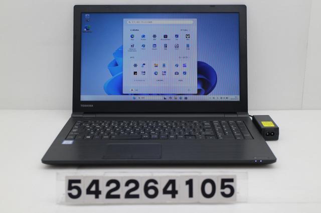 dynabook dynabook B65/M Core i3 8130U 2.2GHz/8GB/256GB(SSD)/Multi/15.6W/FWXGA(1366x768)/Win11 【中古】