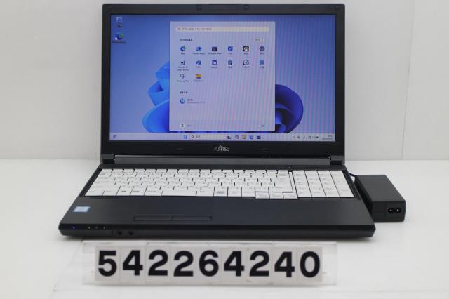 富士通 LIFEBOOK A748/TX Core i3 8130U 2.2GHz/8GB/256GB(SSD)/Multi/15.6W/FWXGA(1366x768)/Win11 【中古】