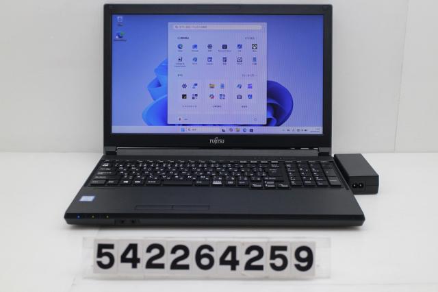 富士通 LIFEBOOK A579/B Core i3 8145U 2.1GHz/8GB/256GB(SSD)/DVD/15.6W/FWXGA(1366x768)/Win11 【中古】