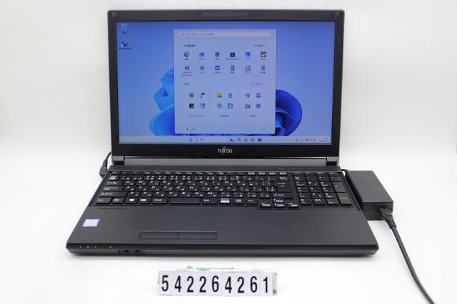 富士通 LIFEBOOK A579/B Core i3 8145U 2.1GHz/8GB/256GB(SSD)/DVD/15.6W/FWXGA(1366x768)/Win11 【中古】