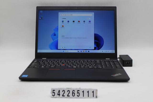 Lenovo ThinkPad L15 Gen2 Core i3 1115G4 3GHz/8GB/256GB(SSD)/15.6W/FWXGA(1366x768)/Win11 【中古】