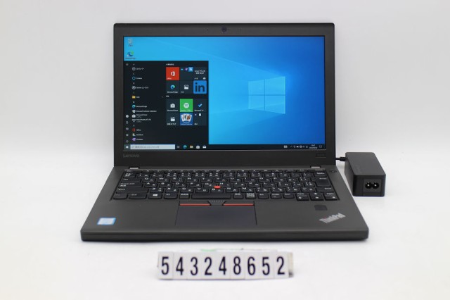 Lenovo ThinkPad X270 Core i7 7500U 2.7GHz/8GB/256GB(SSD)/12.5W/FHD(1920x1080)/Win10 【中古】