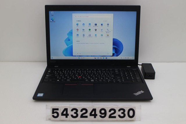 Lenovo ThinkPad L580 Core i3 8130U 2.2GHz/8GB/256GB(SSD)/15.6W/FWXGA(1366x768)/Win11 【中古】