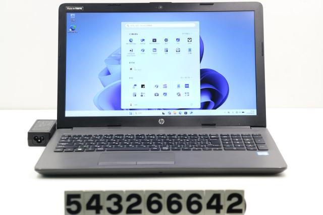 hp 250 G7 Core i5 8265U 1.6GHz/8GB/256GB(SSD)/Multi/15.6W/FHD(1920x1080)/Win11 【中古】