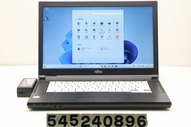 富士通 LIFEBOOK A579/B Core i5 8365U 1.6GHz/8GB/256GB(SSD)/DVD/15.6W/FWXGA(1366x768)/Win11 【中古】