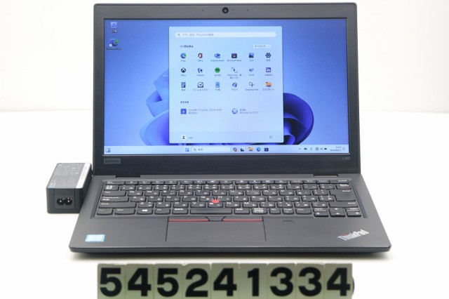 Lenovo ThinkPad L380 Core i5 8250U 1.6GHz/8GB/256GB(SSD)/13.3W/FWXGA(1366x768)/Win11 【中古】