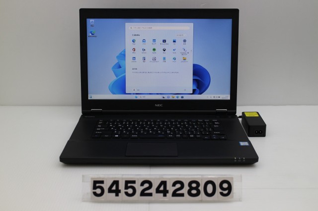 NEC PC-VKT16XZH2 Core i5 8250U 1.6GHz/8GB/256GB(SSD)/Multi/15.6W/FWXGA(1366x768)/RS232C/Win11 【中古】