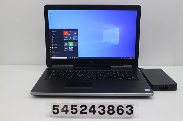 DELL Precision 7720 Xeon E3-1505M v6 3GHz/32GB/512GB(SSD)+1TB/17.3W/FHD(1920x1080)/Win10/NVIDIA Quadro P4000 【中古】