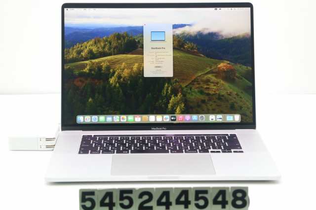 Apple MacBook Pro A2141 2019 シルバー Core i9 9980HK 2.4GHz/32GB/512GB(SSD)/16W/WQXGA/macOS Sonoma/Radeon Pro 5300M 【中古】