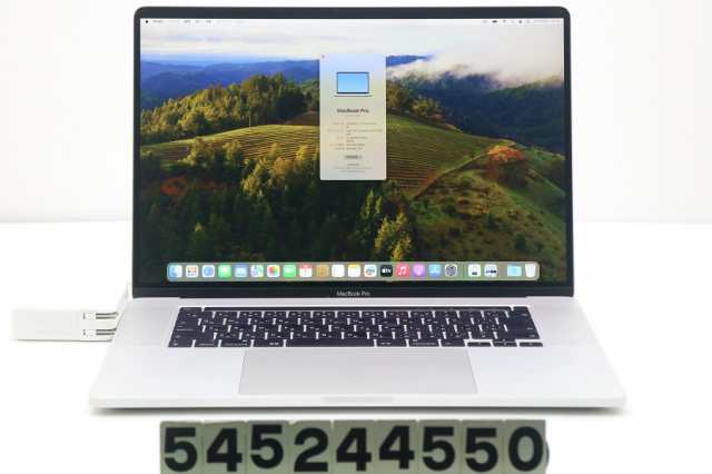 Apple MacBook Pro A2141 2019 シルバー Core i9 9980HK 2.4GHz/32GB/512GB(SSD)/16W/WQXGA/macOS Sonoma/Radeon Pro 5300M 【中古】