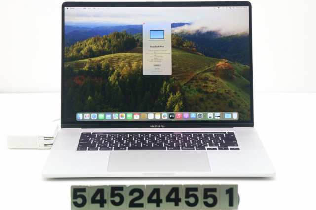 Apple MacBook Pro A2141 2019 シルバー Core i9 9980HK 2.4GHz/32GB/512GB(SSD)/16W/WQXGA/macOS Sonoma/Radeon Pro 5300M 【中古】