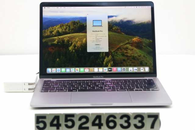 Apple MacBook Pro A2251 2020 スペースグレイ Core i7 1068NG7 2.3GHz/16GB/1TB(SSD)/13.3W/WQXGA(2560x1600)/macOS Sonoma 【中古】