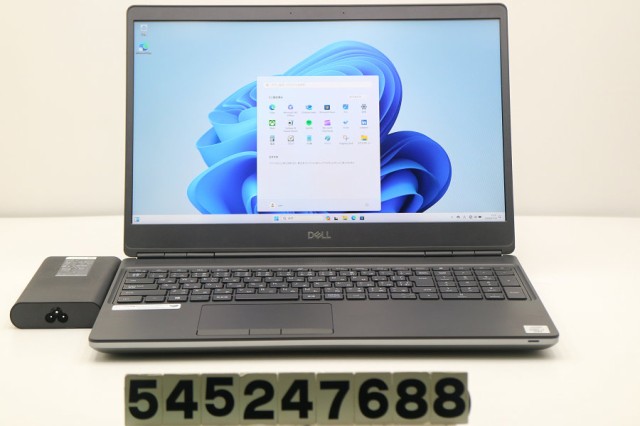 DELL Precision 7550 Core i7 10850H 2.7GHz/16GB/256GB(SSD)/15.6W/FHD(1920x1080)/Win11/Quadro T1000 【中古】