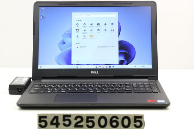 DELL Vostro 3578 Core i5 8250U 1.6GHz/8GB/256GB(SSD)/Multi/15.6W/FHD(1920x1080)/Win11/Radeon 520 【中古】