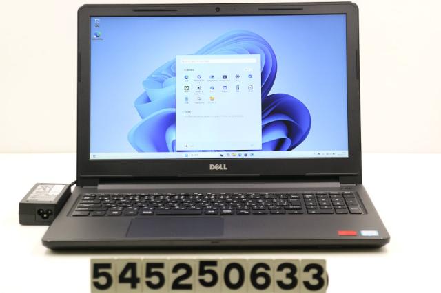 DELL Vostro 3578 Core i5 8250U 1.6GHz/8GB/256GB(SSD)/Multi/15.6W/FHD(1920x1080)/Win11/Radeon 520 【中古】
