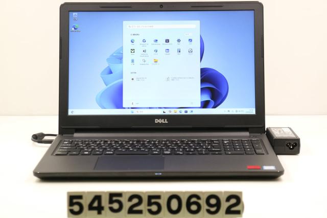 DELL Vostro 3578 Core i5 8250U 1.6GHz/8GB/256GB(SSD)/Multi/15.6W/FHD(1920x1080)/Win11/Radeon 520 【中古】