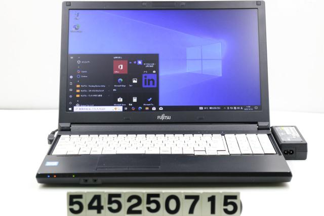 富士通 LIFEBOOK A576/TX Core i5 6300U 2.4GHz/8GB/256GB(SSD)/Multi/15.6W/FWXGA(1366x768)/Win10 【中古】