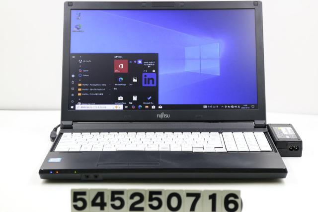 富士通 LIFEBOOK A576/TX Core i5 6300U 2.4GHz/8GB/256GB(SSD)/Multi/15.6W/FWXGA(1366x768)/Win10 【中古】