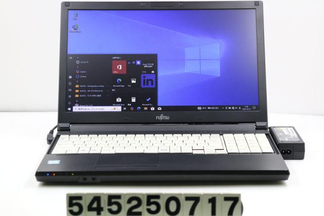 富士通 LIFEBOOK A576/TX Core i5 6300U 2.4GHz/8GB/256GB(SSD)/Multi/15.6W/FWXGA(1366x768)/Win10 【中古】
