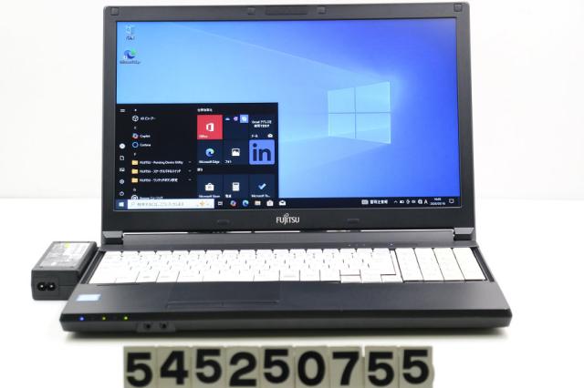 富士通 LIFEBOOK A577/RX Core i3 7100U 2.4GHz/8GB/256GB(SSD)/Multi/15.6W/FWXGA(1366x768)/Win10 【中古】