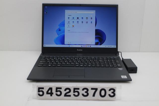 iiyama ISoNXi15FH054-i3_-UCSS Core i3 1005G1 1.2GHz/8GB/256GB(SSD)/Multi/15.6W/FHD(1920x1080)/Win11 【中古】
