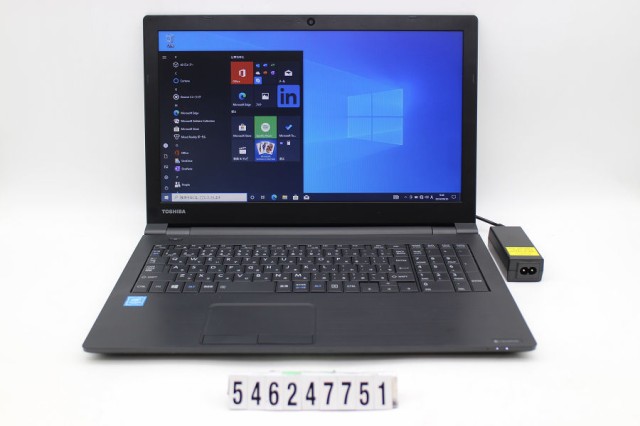 東芝 dynabook B65/F Celeron 3855U 1.6GHz/4GB/128GB(SSD)/DVD/15.6W/FWXGA(1366x768)/Win10 【中古】