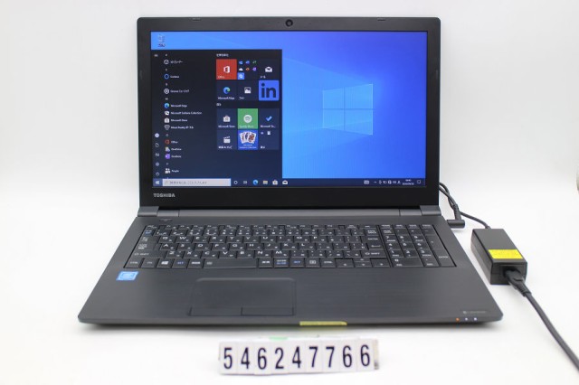 東芝 dynabook B65/F Celeron 3855U 1.6GHz/4GB/128GB(SSD)/DVD/15.6W/FWXGA(1366x768)/Win10 【中古】