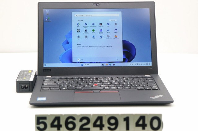 Lenovo ThinkPad X280 Core i3 8130U 2.2GHz/8GB/128GB(SSD)/12.5W/FWXGA(1366x768)/Win11 【中古】