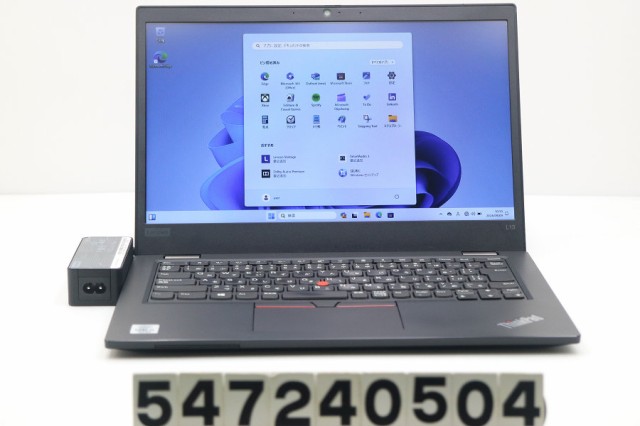 Lenovo ThinkPad L13 Core i5 10210U 1.6GHz/8GB/256GB(SSD)/13.3W/FWXGA(1366x768)/Win11 【中古】