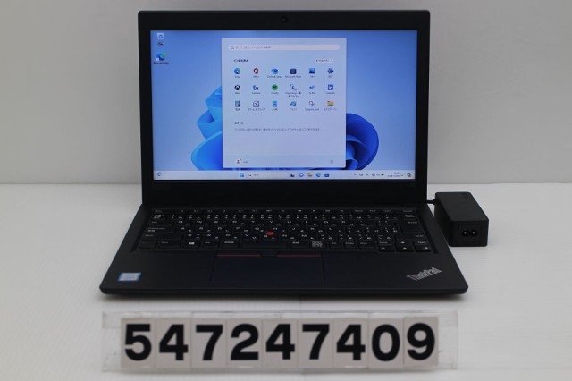 Lenovo ThinkPad L380 Core i3 8130U 2.2GHz/8GB/256GB(SSD)/13.3W/FWXGA(1366x768)/Win11 【中古】