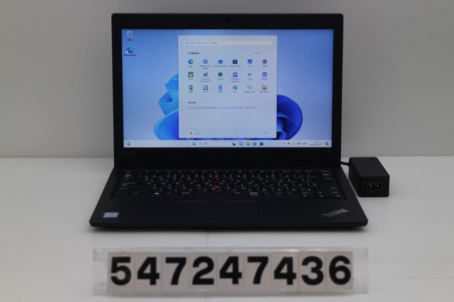 Lenovo ThinkPad L380 Core i3 8130U 2.2GHz/8GB/256GB(SSD)/13.3W/FWXGA(1366x768)/Win11 【中古】