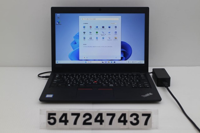 Lenovo ThinkPad L380 Core i3 8130U 2.2GHz/8GB/256GB(SSD)/13.3W/FWXGA(1366x768)/Win11 【中古】