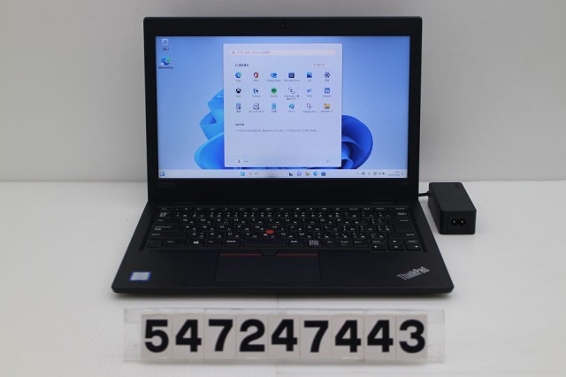 Lenovo ThinkPad L380 Core i3 8130U 2.2GHz/8GB/256GB(SSD)/13.3W/FWXGA(1366x768)/Win11 【中古】